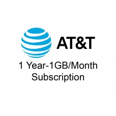 1 year 1GB/month AT&T Data Package